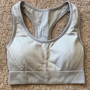 All in Motion Light Gray Sports Bra